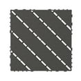 thumbnail image 2 of 44 Pack Deck Tiles, 12 "x12" Square Interlocking Deck Tiles, Waterproof Deck Tiles Interlocking Outdoor All Weather Use, Pool Balcony Backyard Terrace, Gray, 2 of 9