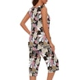 thumbnail image 4 of Baikeli Cheap Outfits for Women Two Piece Outfits for Women Plus Size Suits Striped Tops Drawstring Waist Pants Jogger Sets with Pockets Womens Suits 2 Piece Set, 4 of 7