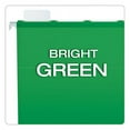 thumbnail image 4 of "Ready-Tab Colored Reinforced Hanging Folders, Letter Size, 1/5-Cut Tab, Bright Green, 25/box | Bundle of 2 Boxes", 4 of 5