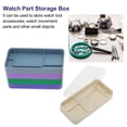 thumbnail image 2 of Unique Bargains 1 Set Watch Parts Storage Box 5 Layer Rectangle Watch Repair Tool Portable Storage Box Watch Tools Colorful, 2 of 7