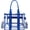 Blue, variant on Clear Bags for Women Tote Bag, Crossbody Bag, Stadium Approved Clear Purse for Sports Events, Concert, Work & Beach