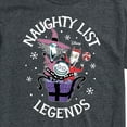 thumbnail image 3 of The Nightmare Before Christmas - Naughty List Legends - Men's Short Sleeve Graphic T-Shirt, 3 of 5
