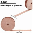 thumbnail image 2 of 2m Full Grain Genuine Leather Strap 12.5mm Wide Leather Strips 1.2mm Thick Flat Leather Cord Lychee Grain Threads Rope Strings for DIY Crafts Jewelry Making Jewelry Making Tooling Workshop, 2 of 9