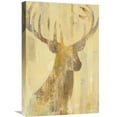 thumbnail image 1 of Global Gallery Albena Hristova 'Golden Antlers I' Canvas Wall Art, 1 of 4