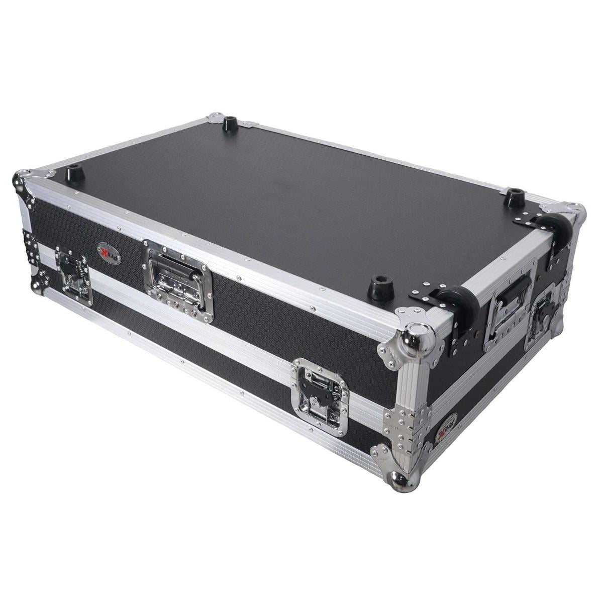 ProX XS-HIT7WLT ATA Flight Road Case for Hercules T7 Inpulse Controller with Laptop Shelf 1U Rack Space and Wheels