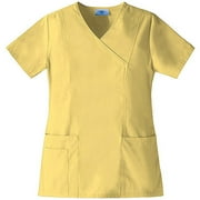 Lemonade Mock Wrap Scrub Top