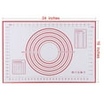 thumbnail image 3 of Nonstick Food Grade Slicone Knead Dough Rolling mat; Silicone baking Mat Dual Scales Measurement Baking Pad Kitchen Accessory, 3 of 8