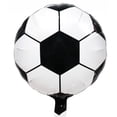 thumbnail image 1 of Globo de película de aluminio para competición de béisbol, rugby, fútbol, golf, decoración en blanco y negro, 1 of 1