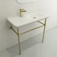 thumbnail image 5 of BOCCHI 1490-001-0126 Fenice 35.5 Inch 1-Hole Wall-Mounted Sink Fireclay In White, 5 of 7