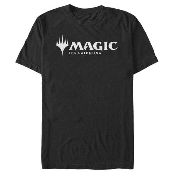 Men's Magic: The Gathering Bold Logo  Graphic Tee Black Large