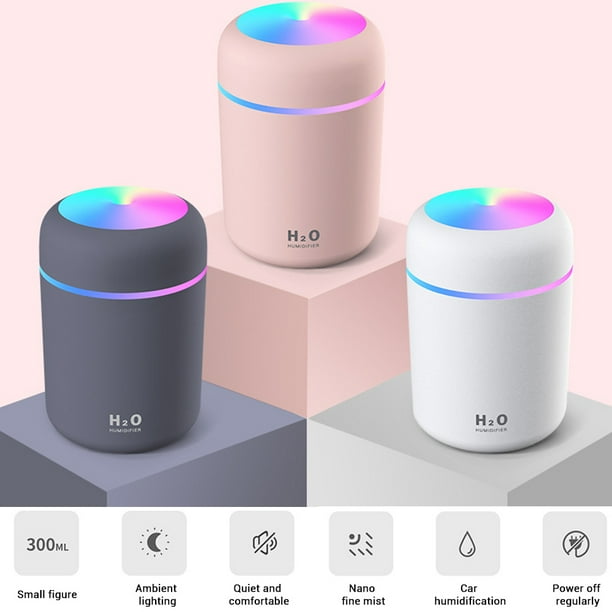Mini Usb Humidifier Usb Humidifier Humidifier With Night Light Mist Humidifier Air Humidifier 300ML Mini USB Humidifier With Night Light Mist Humidifier Air Humidifier For Room