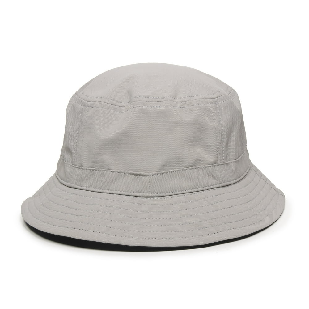 Signatures Men's Flat Stitch Logo Outdoor Sun Protection Golf Bucket
