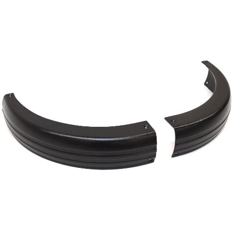 Viaggio Pontoon Boat Corner Caps | Black Aluminum (Set of 2)