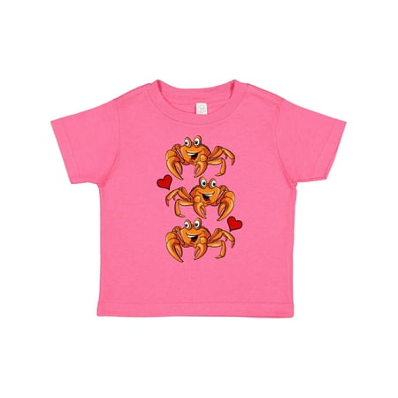 

Inktastic Crab Lover Cute Beach Gift Toddler Boy or Toddler Girl T-Shirt