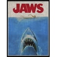 thumbnail image 2 of Men's Jaws Retro Distressed Poster  Long Sleeve Shirt, 2 of 4