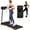 Black#3A, variant on Running Machine NEW Folding Walking Pad Under Desk Treadmill for Home Office -2.5HP Walking Treadmill With Incline 0.5-7.5MPH 300LBS Capacity Treadmill for Walking Running - Two Ways to Adjust Speed,