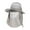 Grey, variant on Men and Women Summer Sun Hat Wide Brim Outdoor Foldable Ponytail Bucket Cap for Beach Fishing Winter Hats for Men Khaki