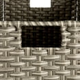 thumbnail image 5 of Household Essentials Handwoven Laundry Hamper, Synthetic Rattan Clothes Laundry Basket with Lid and Handles, Foldable, Removable Liner Bag, 5 of 14