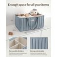 thumbnail image 3 of Organizador de pañales Blissful Diary Dusty Blue Baby, 3 of 7