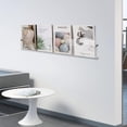 thumbnail image 4 of EAYOYAE 37.4" Magazine Holder,Acrylic Magazine Rack Wall Mounted,Clear Brochure Holder (2PACK)\u2026, 4 of 6