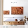 thumbnail image 4 of Elephant Stock Sweet Loving Cheetahs Wall Art - Horizontal Canvas Wall Art - Living Room Wall Decor - Animal Canvas - Black And Orange Decor - 12" x 8", 4 of 8