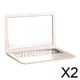 thumbnail image 1 of 2xEspejo De Maquillaje Mini Espejo Plegable Mini Espejo Para Computadora Portátil Para Bolso Mujeres Niñas, 1 of 8