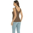 thumbnail image 4 of Womens Knit Crop Tops 2024 Trendy Summer Sexy Sleeveless Basic Shirt V Neck Cute Ribbed Tank Top, 4 of 5