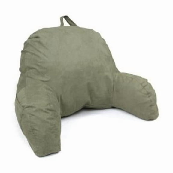 Microsuede Bedrest Pillow - Green - Bed Rest Reading Pillow