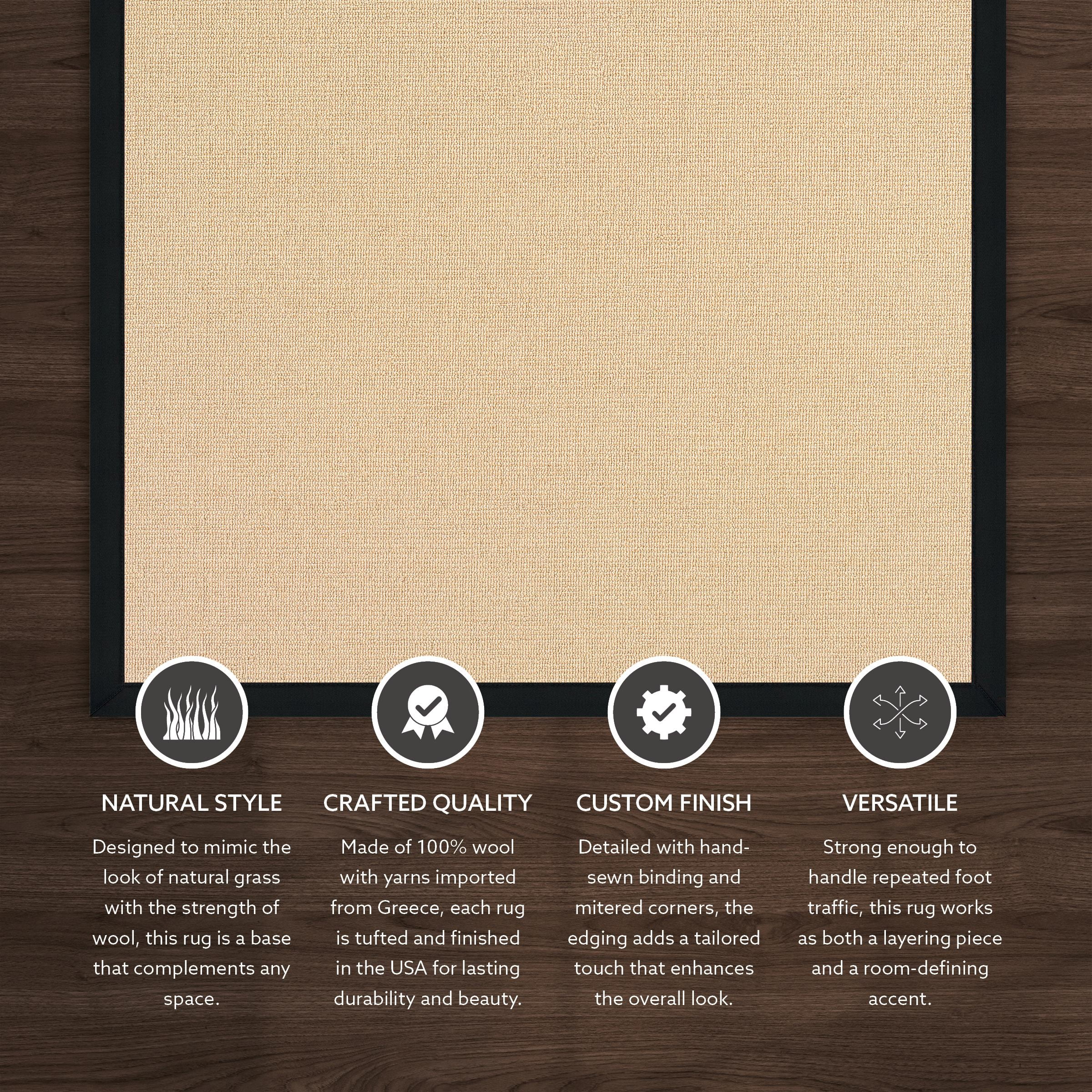Athena Natural Accent Rug