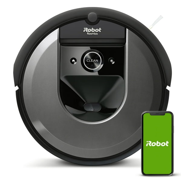 parade Opiate websted iRobot Roomba i7 (7150) Robot Vacuum- Wi-Fi Connected, Smart Mapping, Works  with Google Home, Ideal for Pet Hair, Carpets, Hard Floors - Walmart.com