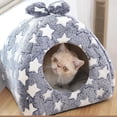 thumbnail image 4 of Cama para gato Zulema suave felpa antideslizante Talla S, 4 of 7