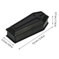 thumbnail image 4 of 14pcs Halloween Coffin Prop Plastic Coffin Box with Lid Party Treat Box Prank Props, 4 of 9