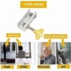 thumbnail image 3 of Adjustable Aluminum Window Locks, 4 Pack Secure Sliding Frame Mechanism, 3 of 5