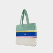 Casablanca Womens Crochet Shopper Bag - Cotton - Multicolor Multicolor