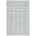 thumbnail image 4 of SAFAVIEH Marbella Matilda Diamond Area Rug, Beige/Grey, 7' x 7' Round, 4 of 10