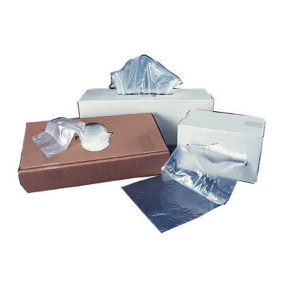 Trash Bag Clear, 43 x 48 , 56 gallon, 200 Count, Heavy Duty, 14 mic.