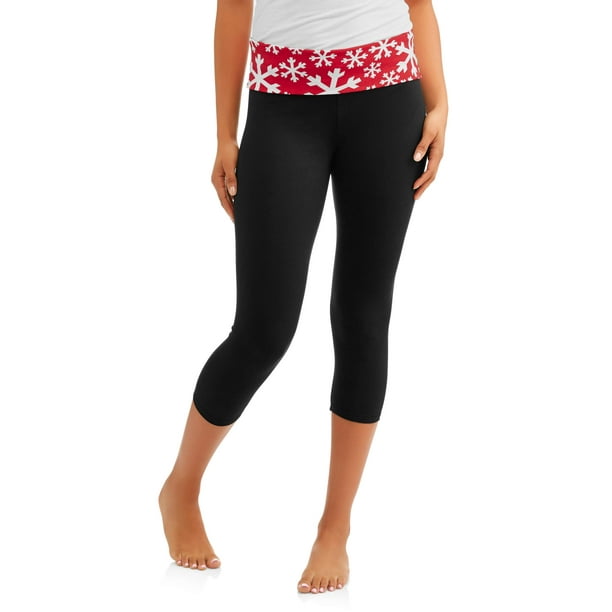 No Boundaries - Juniors' Essential Skinny Capri Yoga Pants - Walmart ...