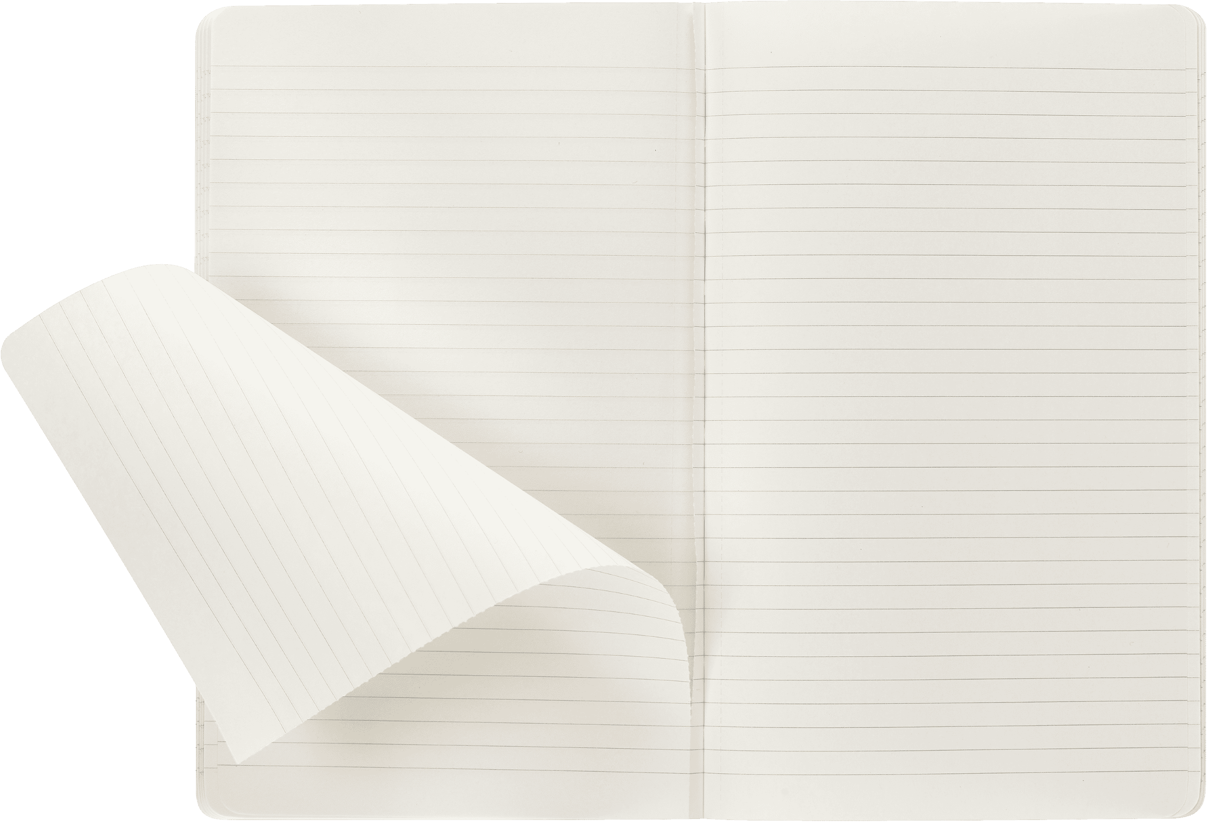 Moleskine Cahier Journals (Set of 3), Large (5" x 8.25"), Ruled, Brisk Blue