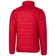 thumbnail image 3 of Cutter & Buck Red Fresno State Bulldogs Primary Team Logo Rainier PrimaLoft Eco Insulated Full-Zip Puffer Jacket, 3 of 3