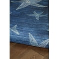 thumbnail image 7 of Linon Outdoor Washable Area Rug Collection, Blue and Light Blue, 3' x 5', 7 of 7