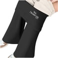 thumbnail image 6 of Fleece Lined Pants Women Winter Thermal Sherpa Warm Flare Leggings Comfy Soft High Waisted Yoga Pants with Pockets, 6 of 8