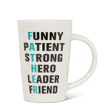 

Set of 2 Father Text Tall Mug