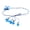 Blue, variant on Women's Fashion Skinny Belt For Dress Flower Floral Waist Belts Rope Fringe Fall Self Tie Spring Cute Summer Beaded Knot Umber X-Small-Large