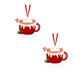 thumbnail image 2 of Adornos navideños Tarjeta de listado irregular de madera de Navidad Decoración de árbol de Navidad de madera Wmkox8yii gf6647, 2 of 8