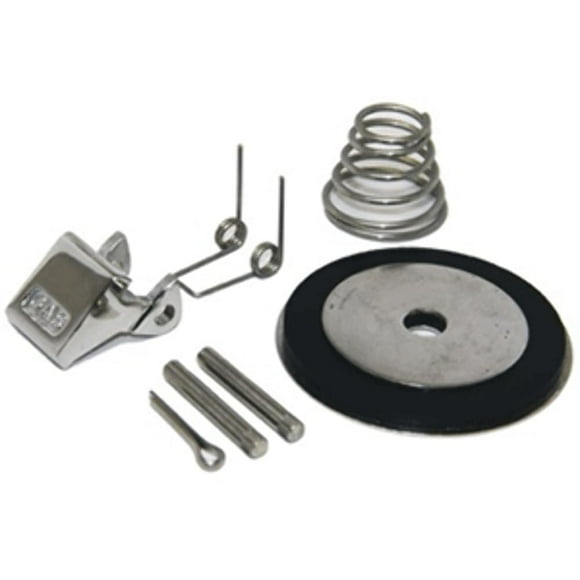 Palanca de llenado Rebuild Kit Sea-Dog de acero inoxidable con tapa abatible