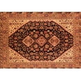 thumbnail image 1 of Ahgly Company Indoor Rectangle Oriental Orange Industrial Area Rugs, 8' x 10', 1 of 4