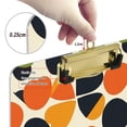 thumbnail image 6 of FORMRS Acrylic Clipboard with Low Profile Clip Standard A4 Letter Size, 12.5" x 9", Black Clover Pattern, 6 of 8