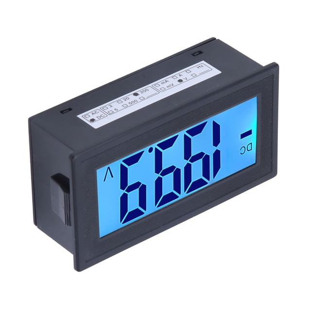 DC Digital Voltmeter, AC100-240V LCD Display 0.5W High Digital Voltmeter, For Robot