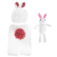 thumbnail image 1 of 1 Set Newborn Photography Props Bunny Doll Outfits Costume Photo Props, 1 of 8