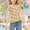 Multicolor B, variant on Girls Short Sleeve T Shirts Casual Summer Soft Ruffle Flutter Sleeve Easter Graphic Print Fashion Tops for Kids Multicolor Size 10 Years